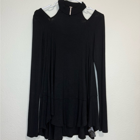 Free People Black Tunic Top - Picture 1 of 1